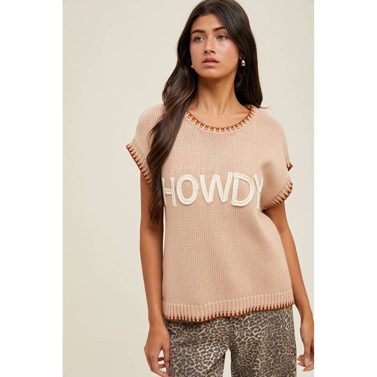 Howdy Sweater Vest