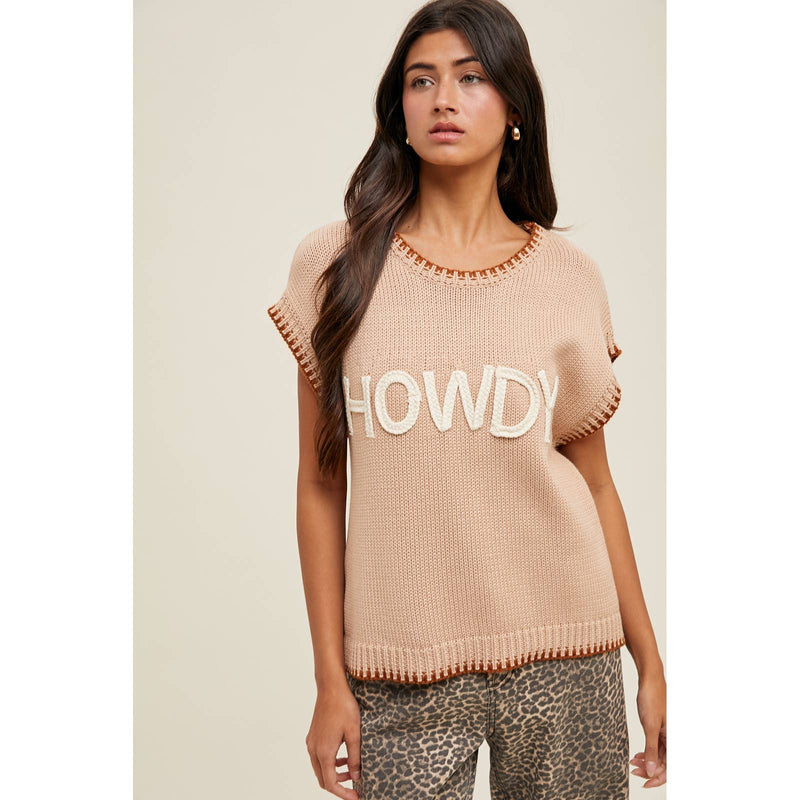 Howdy Sweater Vest