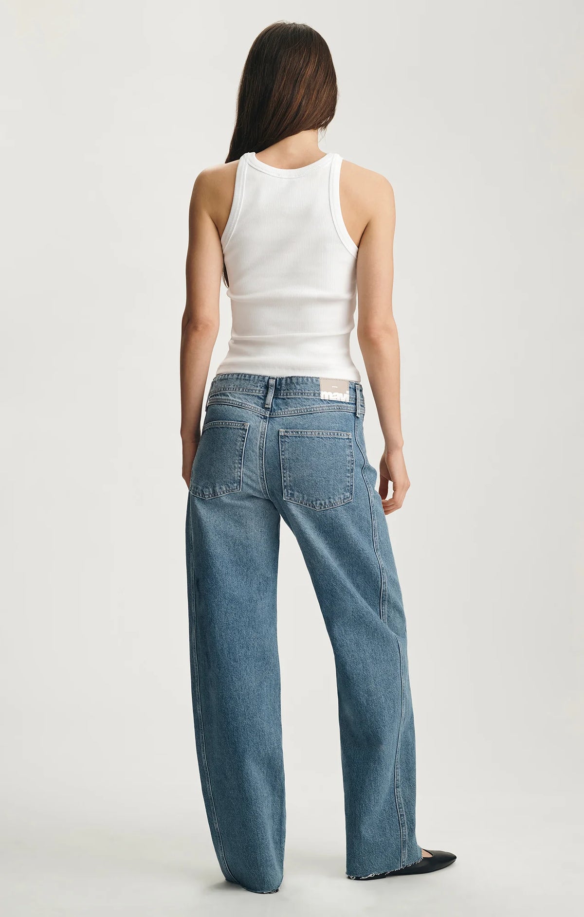 Mavi-Nica Crossover Mid Brushed Denim