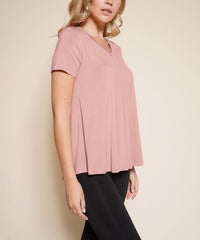 Bamboo VNeck Tee - Multiple Colors