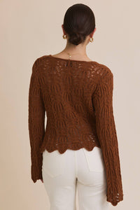 Bell Sleeve Knit Cardi (S-3XL)