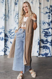 Three Bird Nest - Sundown Stripes Cardigan