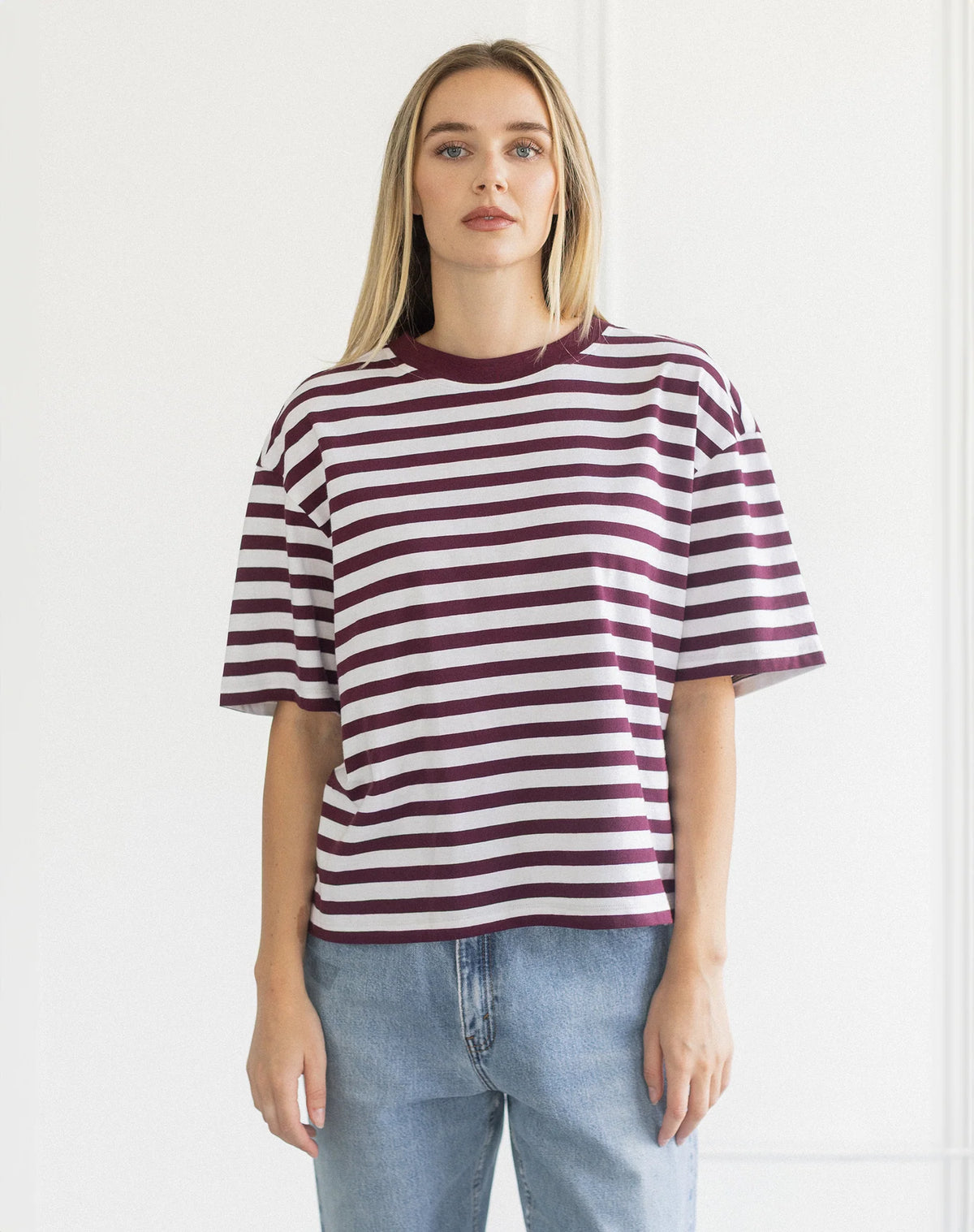 The Brunette Label - Plum Strips