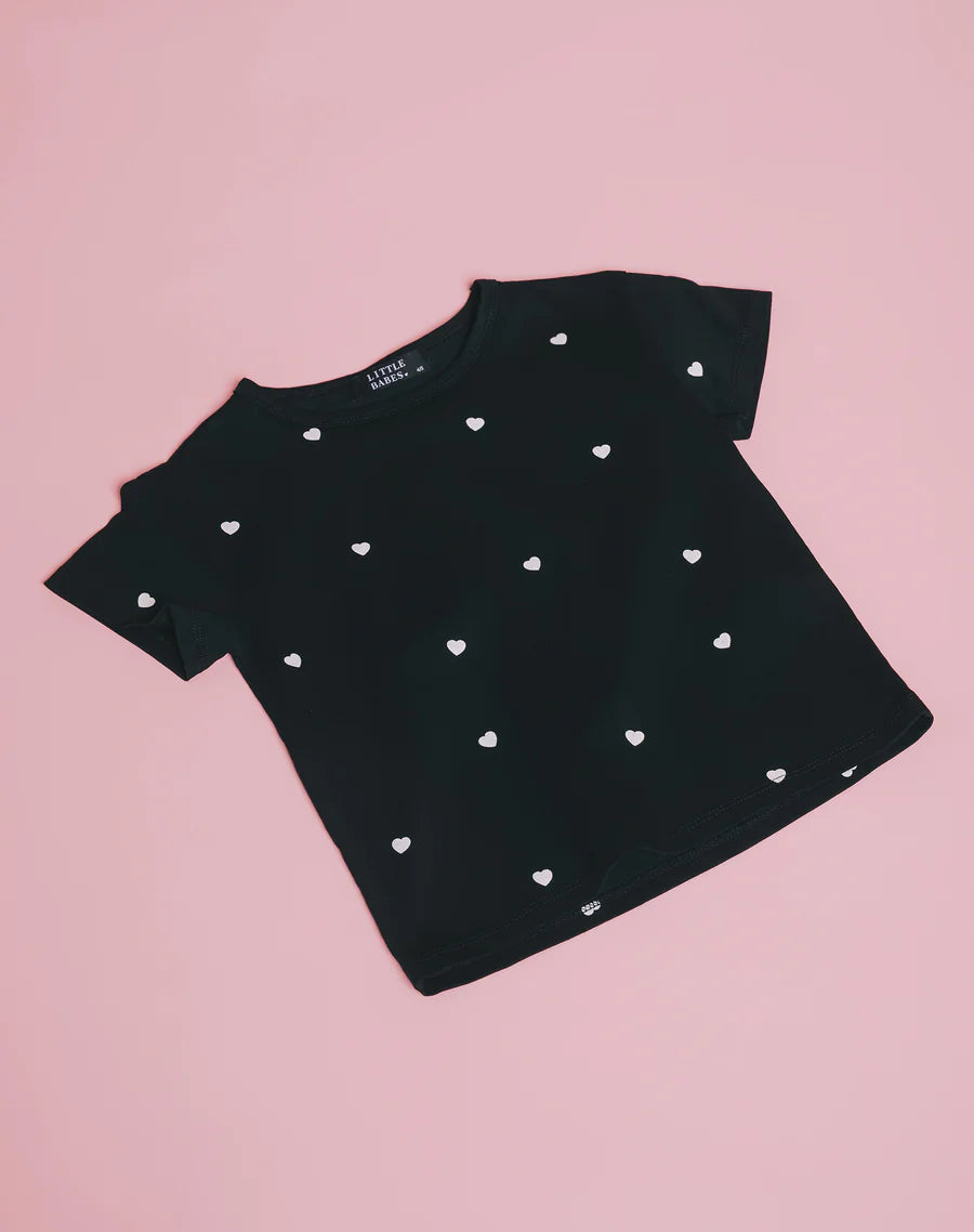 All Over Tiny Hearts Tee