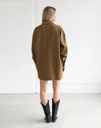 Brunette The Label The Shania Jacket With Studs