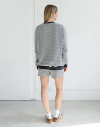 Brunette The Label Striped Core Shorts