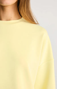 Mavi- Oversize Sweatshirt -  Lemon Meringue