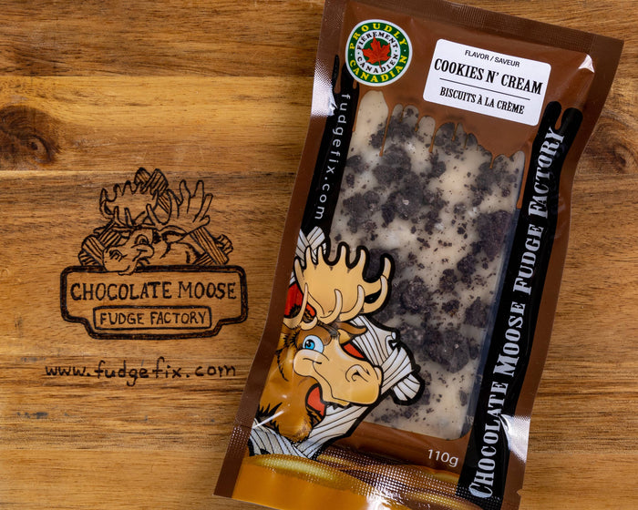 Chocolate Moose Fudge Factory - Cookies & Creme