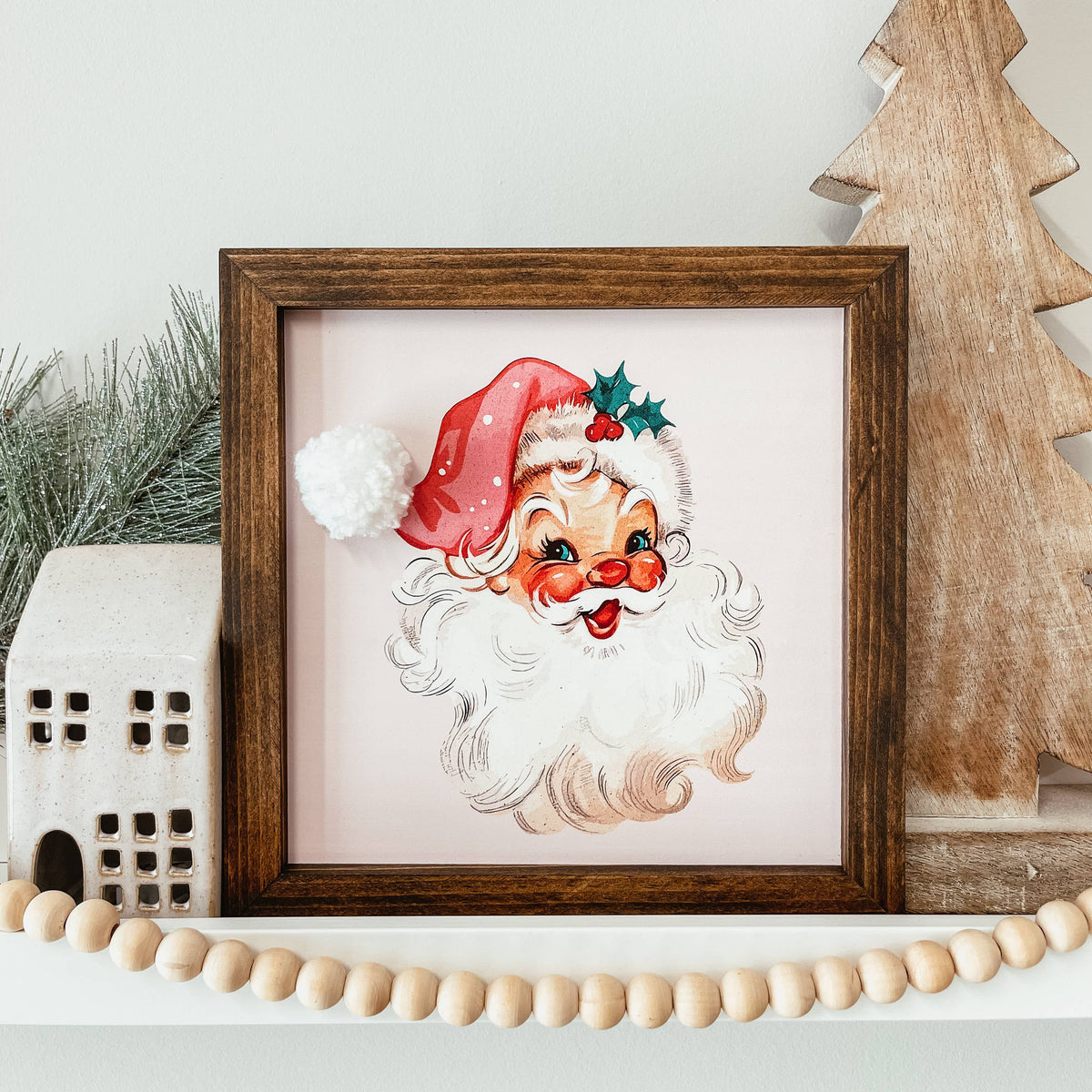 Knotty Design Co. - Vintage Santa