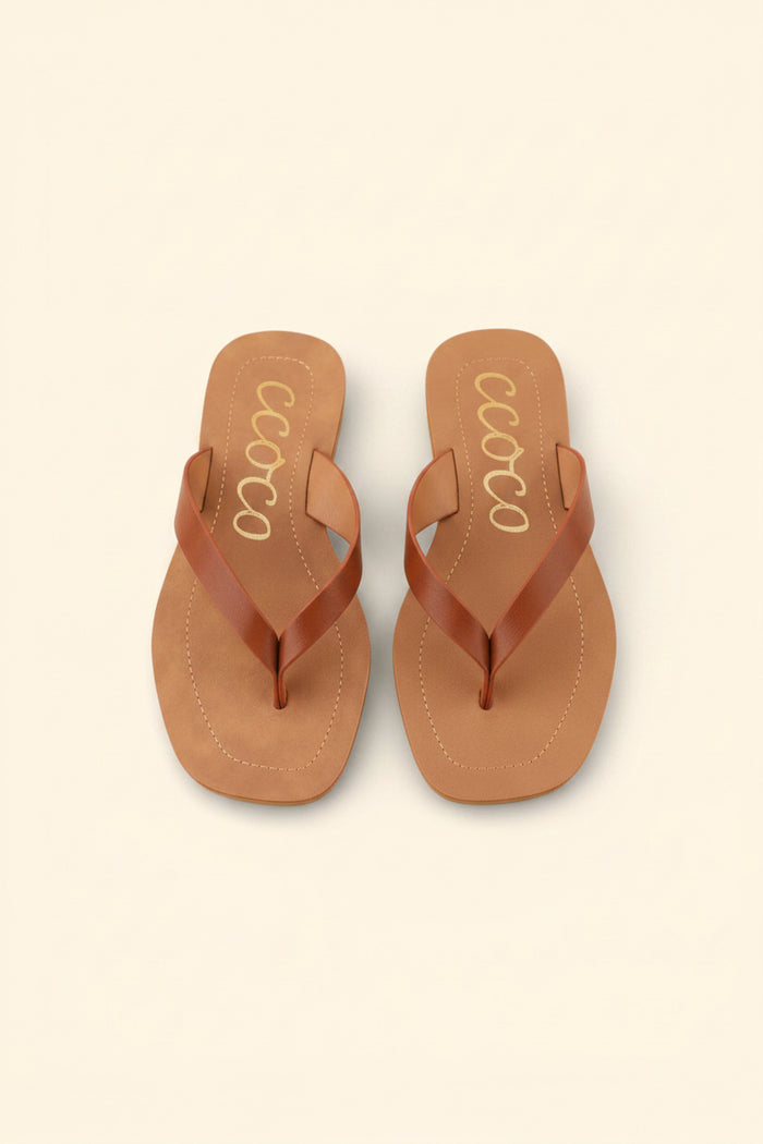 Sia Flip Flop - Brown