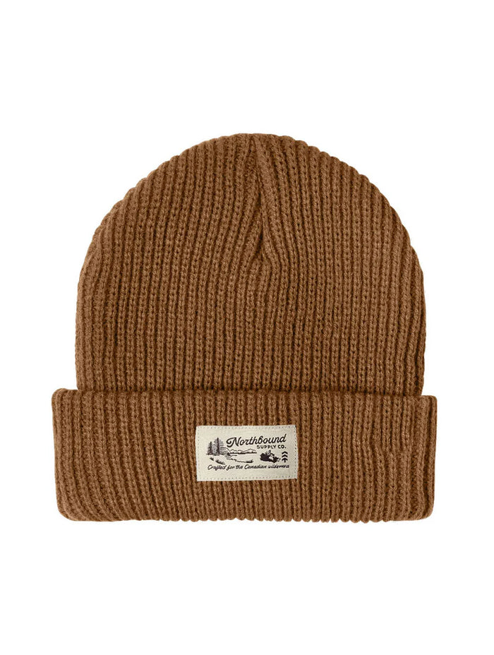 Northbound Supply Co- Canadian Wilderness Label Chunky Knit Beanie
