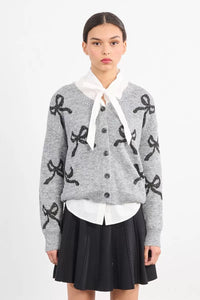 Young Ladies  Kitted Cardigan