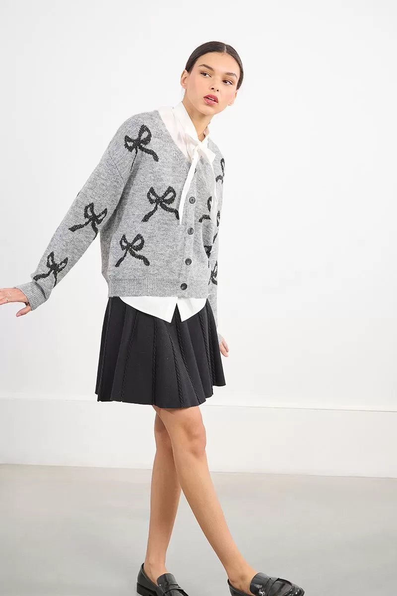 Young Ladies  Kitted Cardigan
