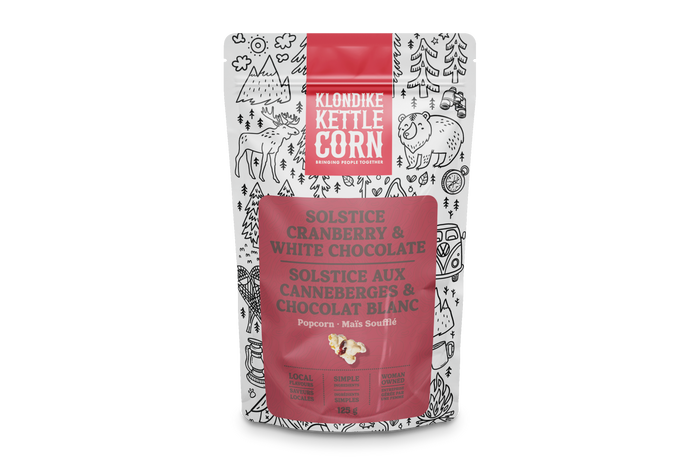 Klondike Kettle Corn - Solstice Cranberry & White Chocolate: Regular