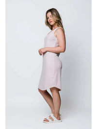 Orb Liv Tank Dress - Pink Stripe