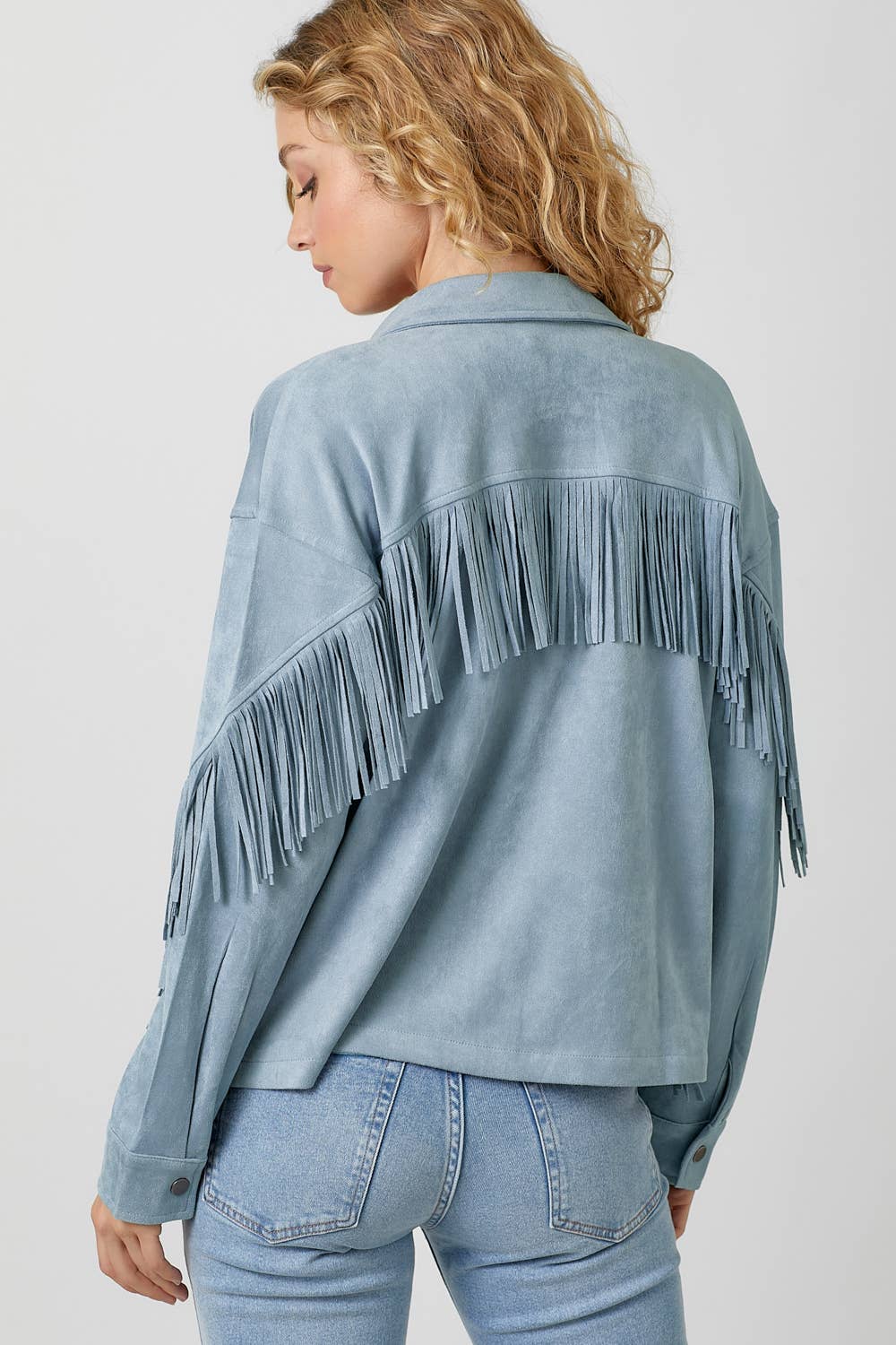 Miranda Suede Fringe Jacket
