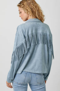 Miranda Suede Fringe Jacket