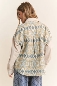 Tribal Button Down Jacket