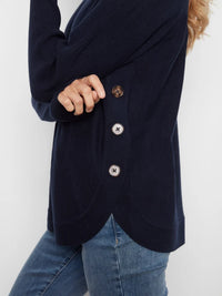 Charlie B Knit Sweater - Navy