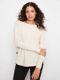 Charlie B Knit Sweater - Heather