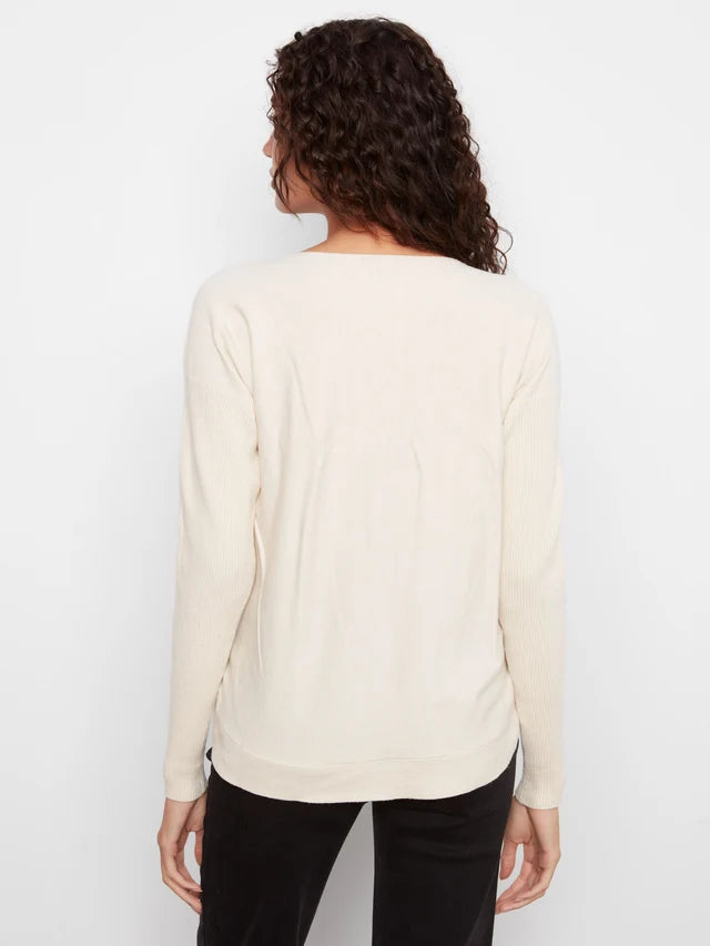 Charlie B Knit Sweater - Heather