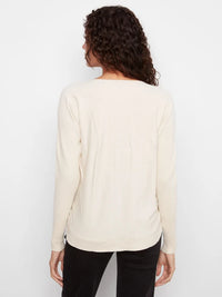 Charlie B Knit Sweater - Heather