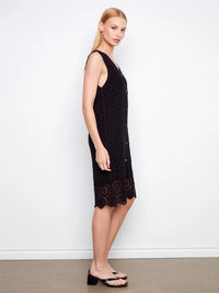 Charlie B Crochet Sleeveless Dress