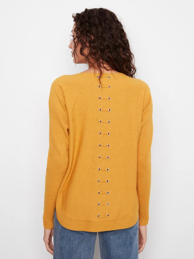 Charlie B Knit Sweater - Amber