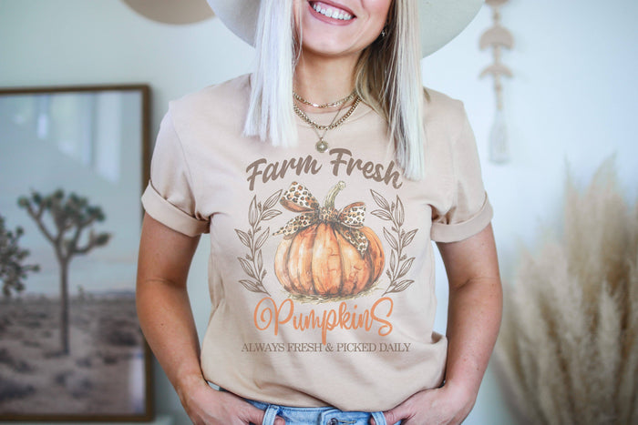 Farm Fresh Pumpkins Graphic Tee