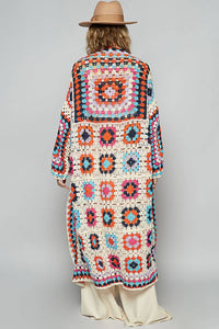 The Mabel Crochet Cardigan - Cream