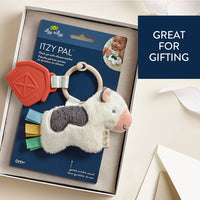 Itzy Ritzy Canada - Itzy Pal™ Plush + Teether: Cow