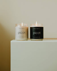 Picot - Honey Tobacco Candle - Sand: Cotton