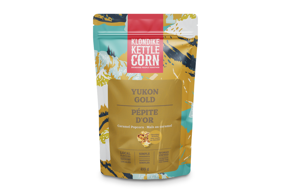 Klondike Kettle Corn - Yukon Gold - chocolate drizzle caramel
