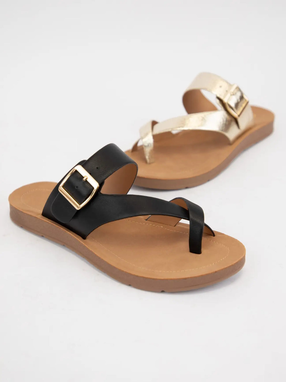 Storm Strappy Sandal - Black