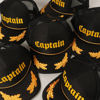 CAPTAIN Foam Mesh Back Trucker Hat
