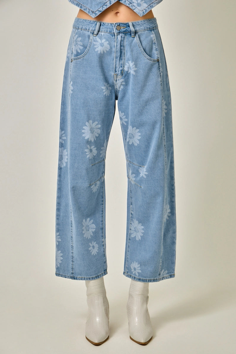 Mystree Daisy Barrel Jeans