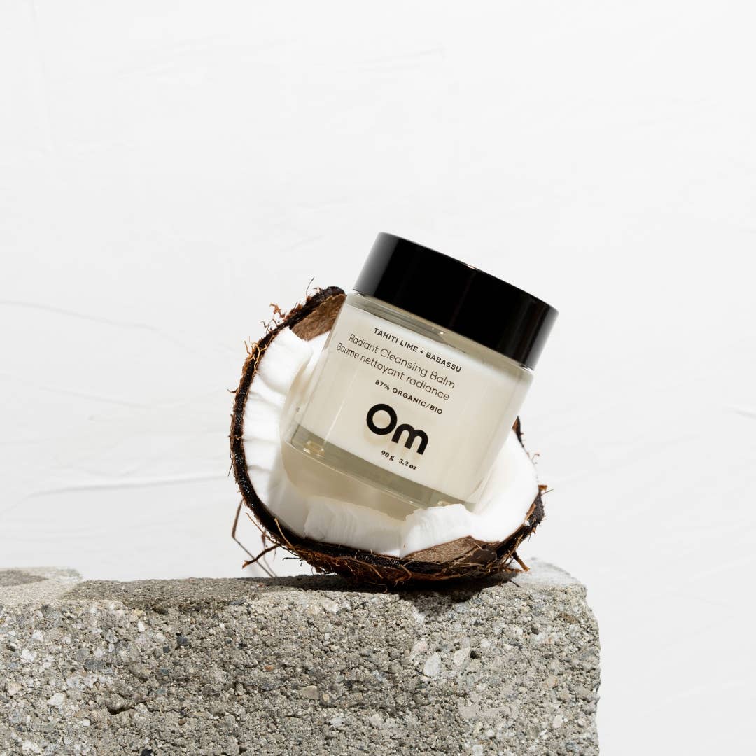 Om Organics Skincare - Tahiti Lime + Babassu Radiant Cleansing Balm