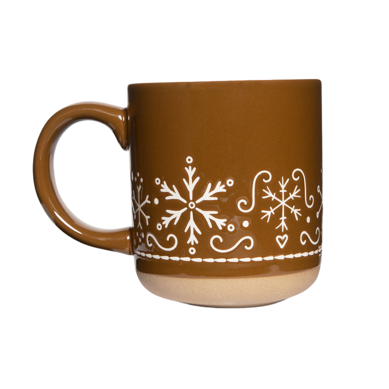 Sweet Water Decor - Gingerbread Stoneware Coffee Mug