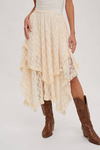 Prairie Fields Lace Skirt