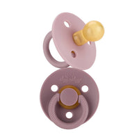 Itzy Ritzy Canada - *New Size* Itzy Soother™ Natural Rubber Paci Sets: Coconut + Toast 6-18 M