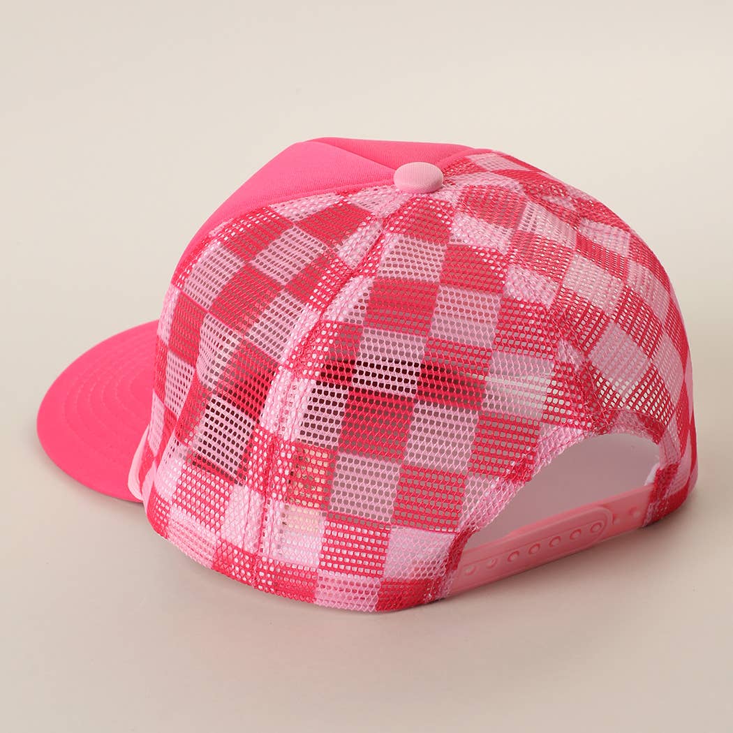 Bad Day to be a Hot Dog - Pink Check