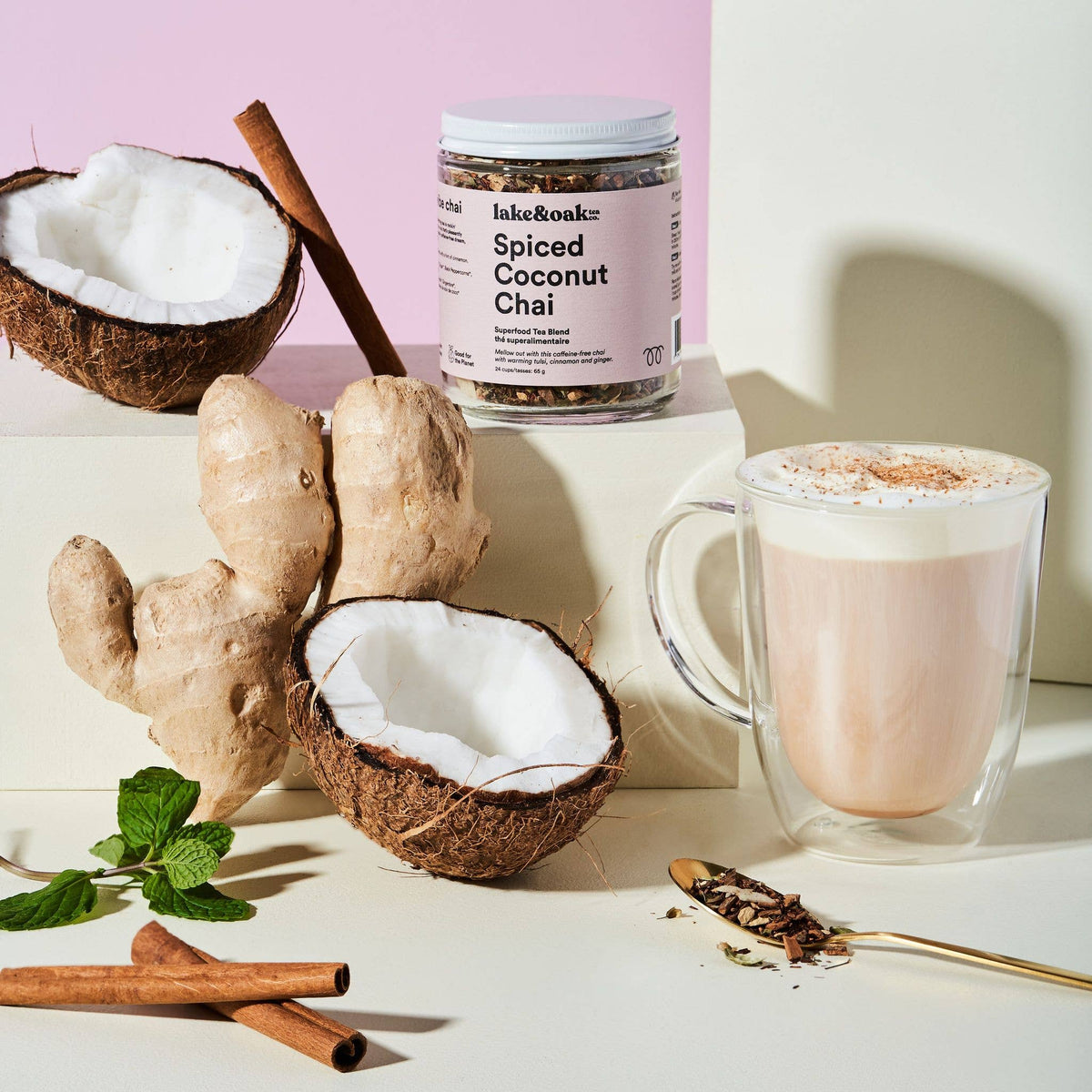 Lake & Oak Tea Co. - Spiced Coconut Chai