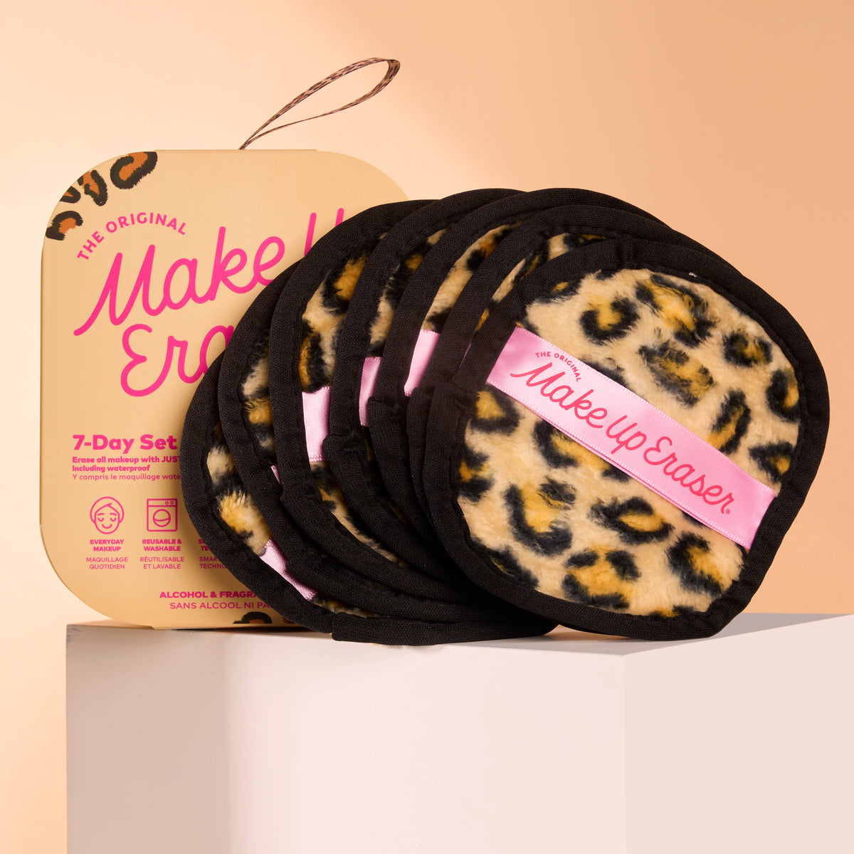 The Original MakeUp Eraser - Leopard 7-Day Set | MakeUp Eraser