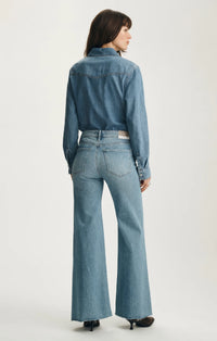 Mavi-Grace Bleached Classic Blue Jeans