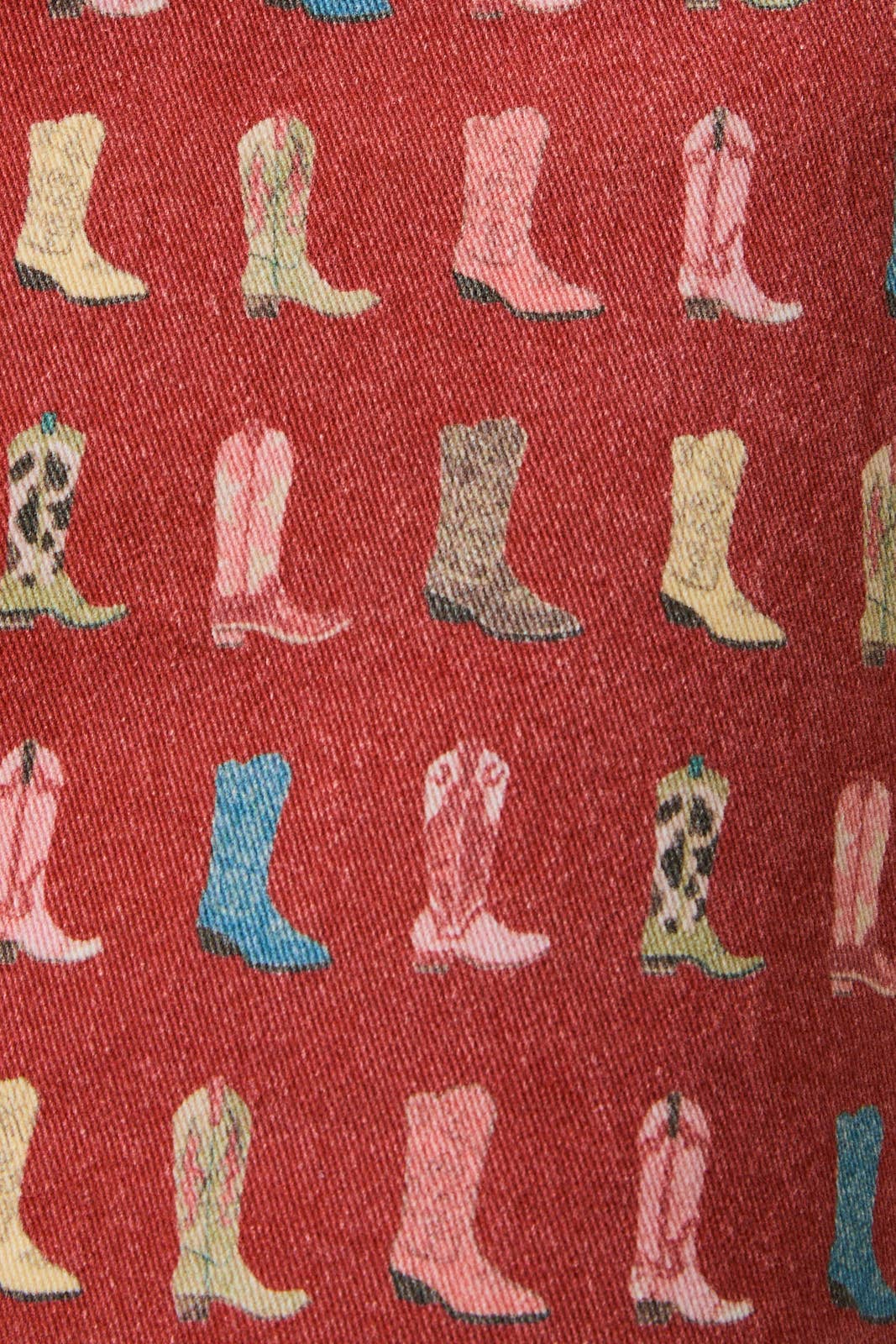 Boot Print Mini Skirt