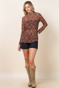Bandana Mesh Top