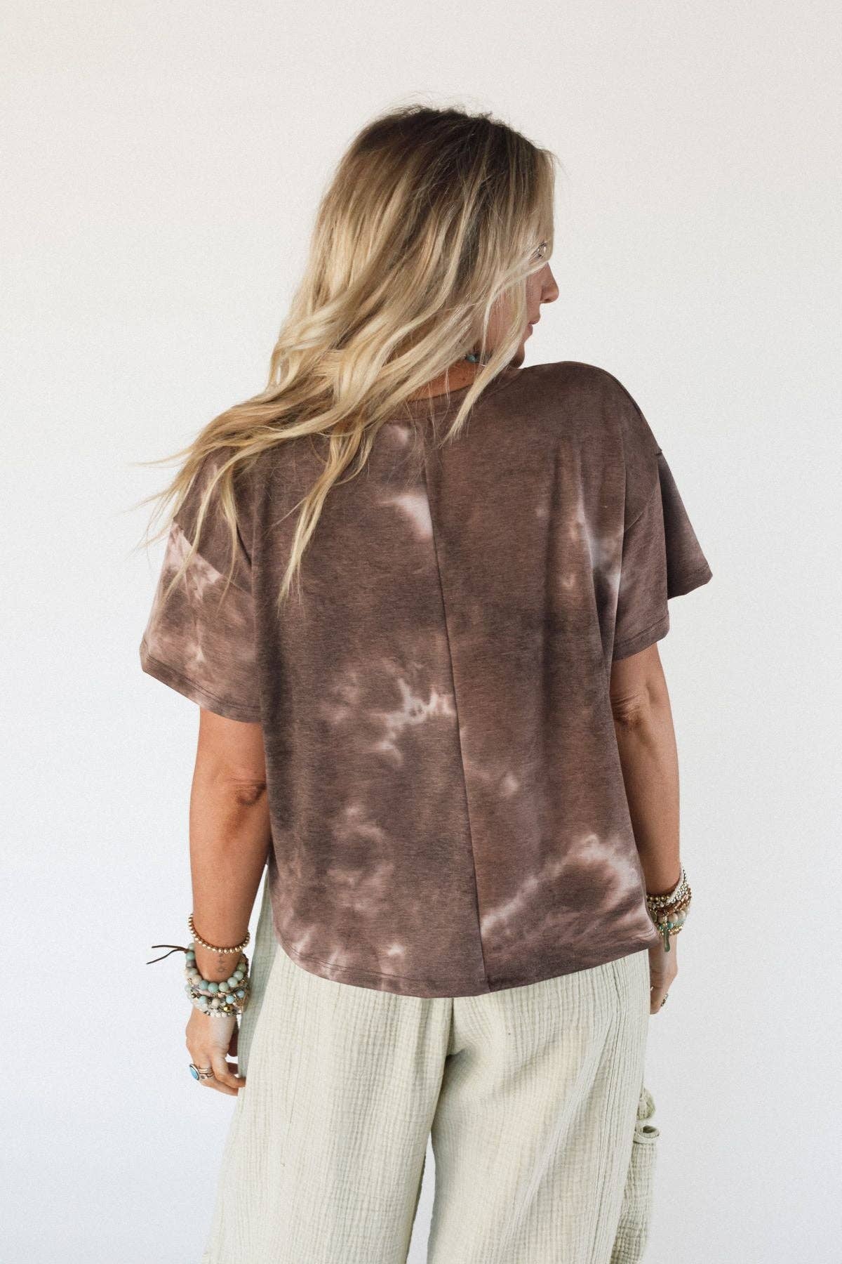 On the Rocks Tie Dyed Tee