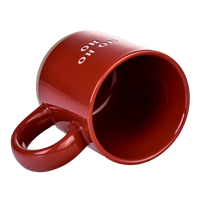 Sweet Water Decor - Ho Ho Ho Red Stoneware Coffee Mug