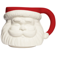 Sweet Water Decor Red Hat Santa Coffee Mug