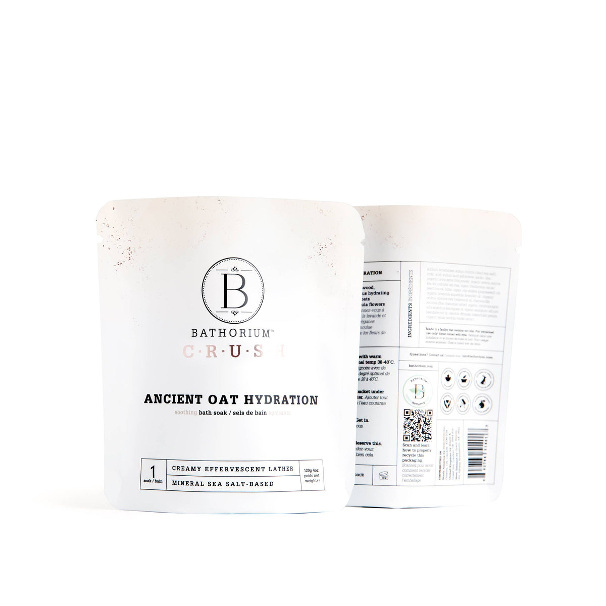 Bathorium - Ancient Oat Hydration Crush Bath Soak 120g